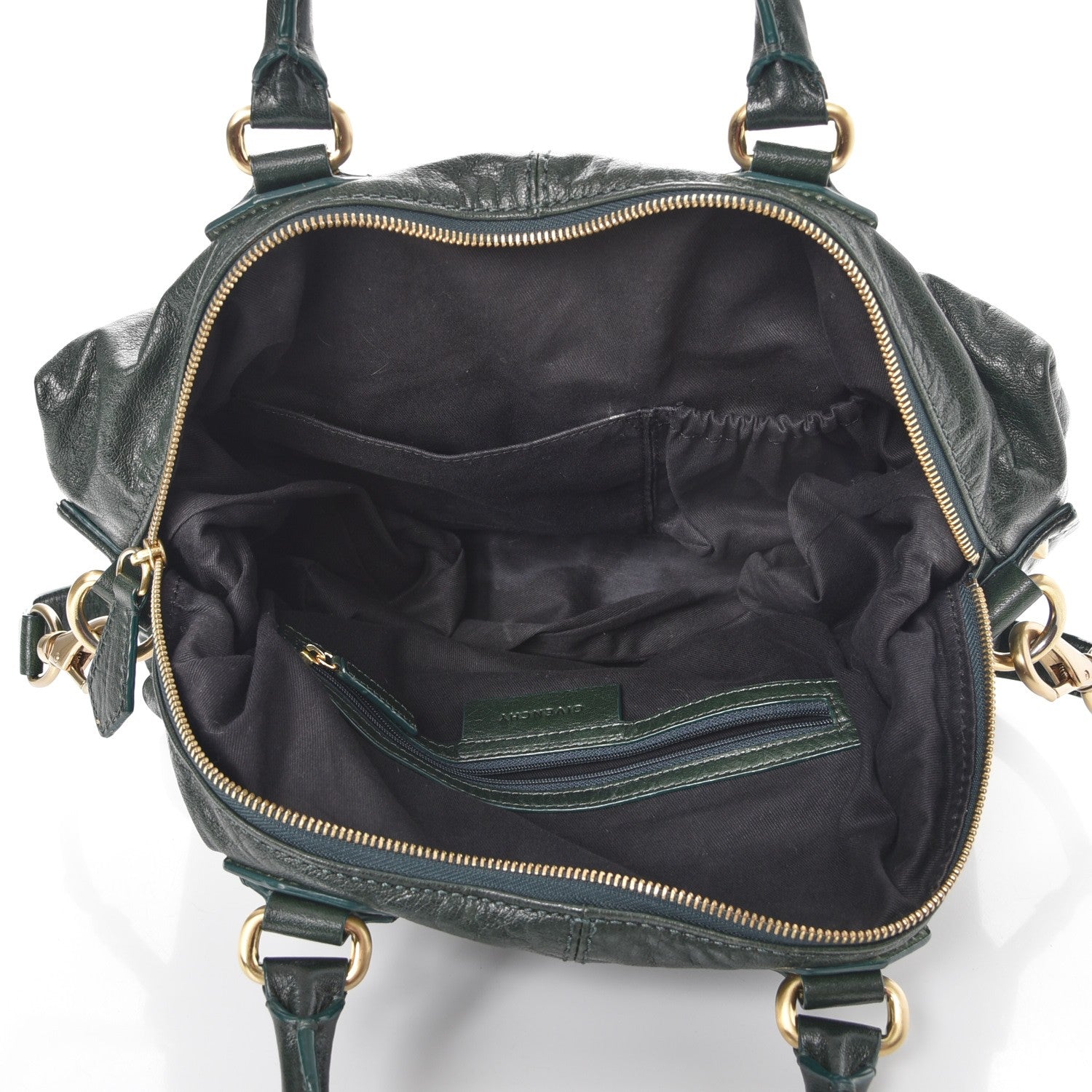 Givenchy Leather Saffia Bag Green 5 of 7