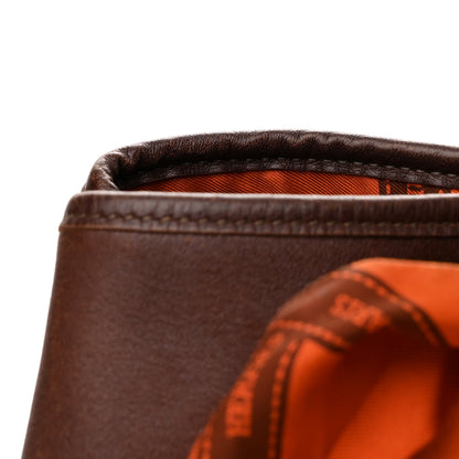 Hermes Swift Bolduc Twilly Garden Party TPM Chocolate 11 of 15