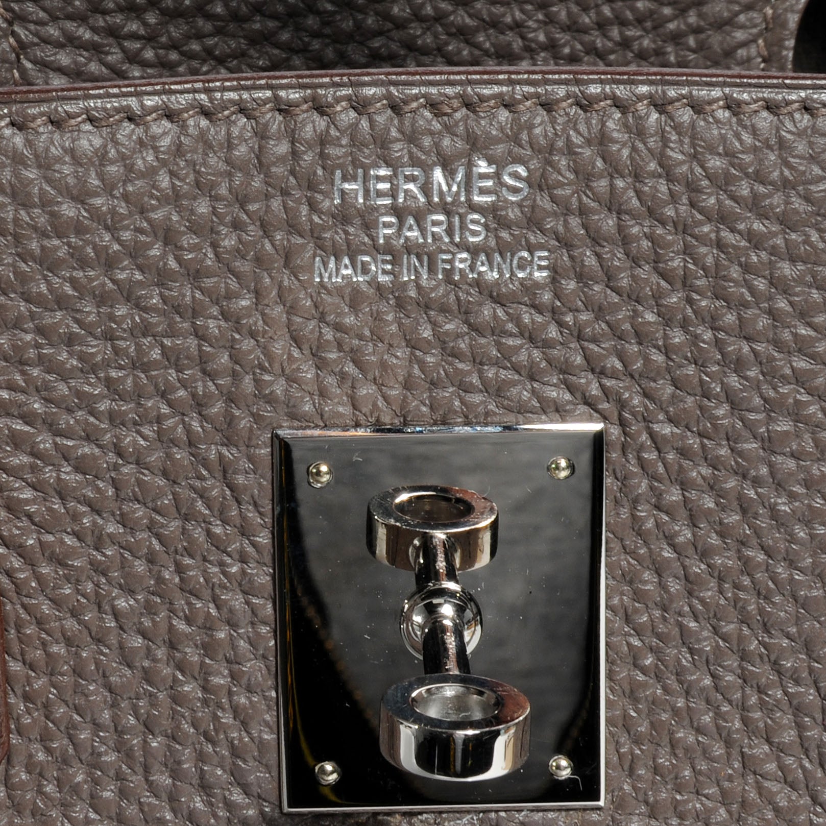 Hermes Togo Birkin 35 Etain 7 of 10