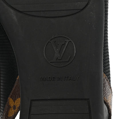 Louis Vuitton Patent Monogram Lambskin Archlight Flat Slingback Ballerina Flats 38.5 Black 8 of 9