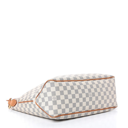 Louis Vuitton Damier Azur Delightful MM Rose Ballerine 3 of 18