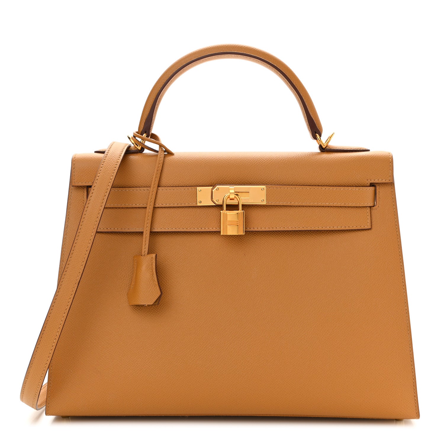 Hermes Epsom Kelly Sellier 32 Sesame 1 of 12