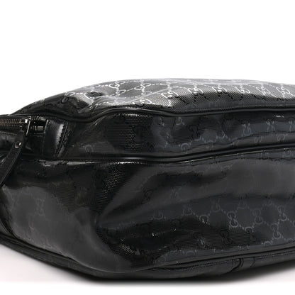 Gucci Imprime Monogram Medium Travel Bag Black 9 of 10