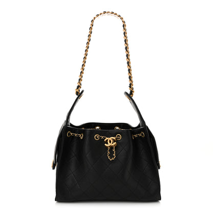 Chanel Caviar Quilted Small Chanel 25 Handbag Black 1 of 10