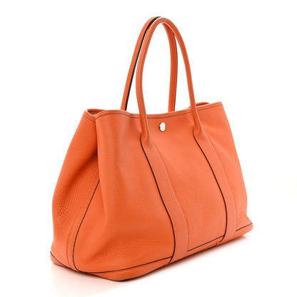 Hermes Negonda Garden Party 36 MM Orange 3 of 12
