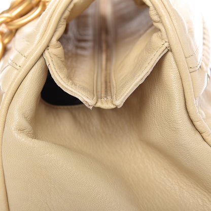 Bottega Veneta Goatskin Intrecciato Satchel Beige 11 of 11