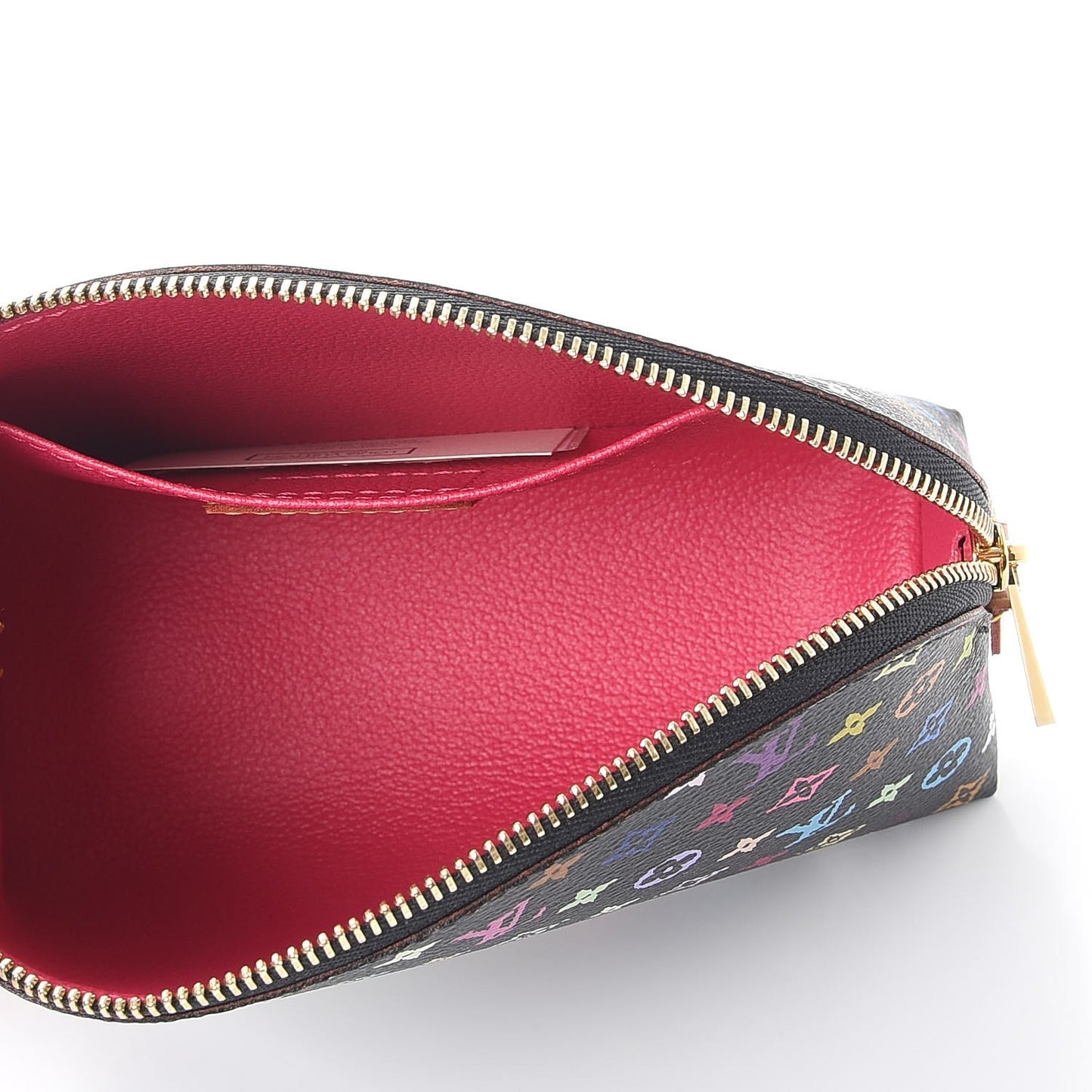 Monogram Multicolor Cosmetic Pouch Black Grenade