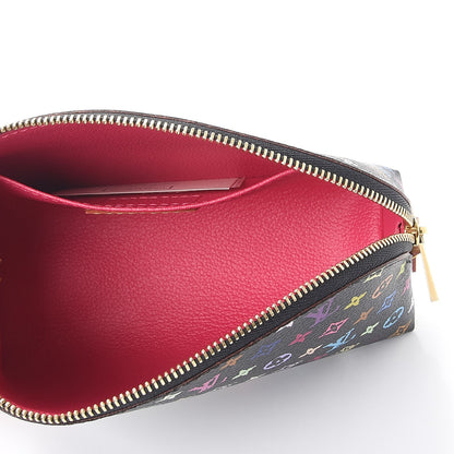 Louis Vuitton Monogram Multicolor Cosmetic Pouch Black Grenade 5 of 7