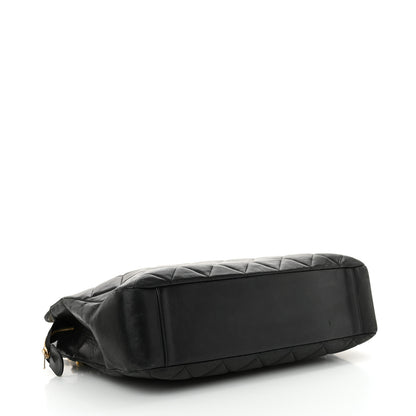 Chanel Lambskin Quilted Shoulder Bag Black 4 of 15