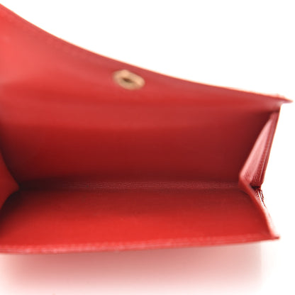 Louis Vuitton Vernis Ludlow Wallet Orange Sunset 5 of 8