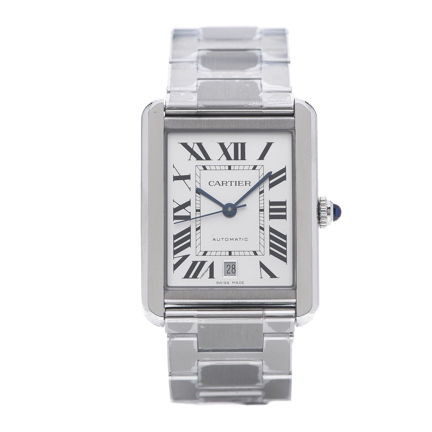 Stainless Steel 31mm Tank Solo Automatic Watch