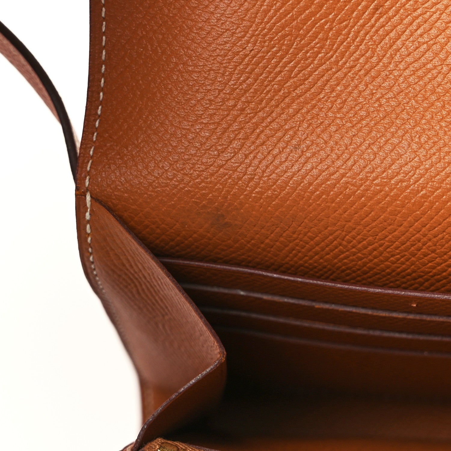 Hermes Epsom Kelly Longue Wallet Gold 11 of 13