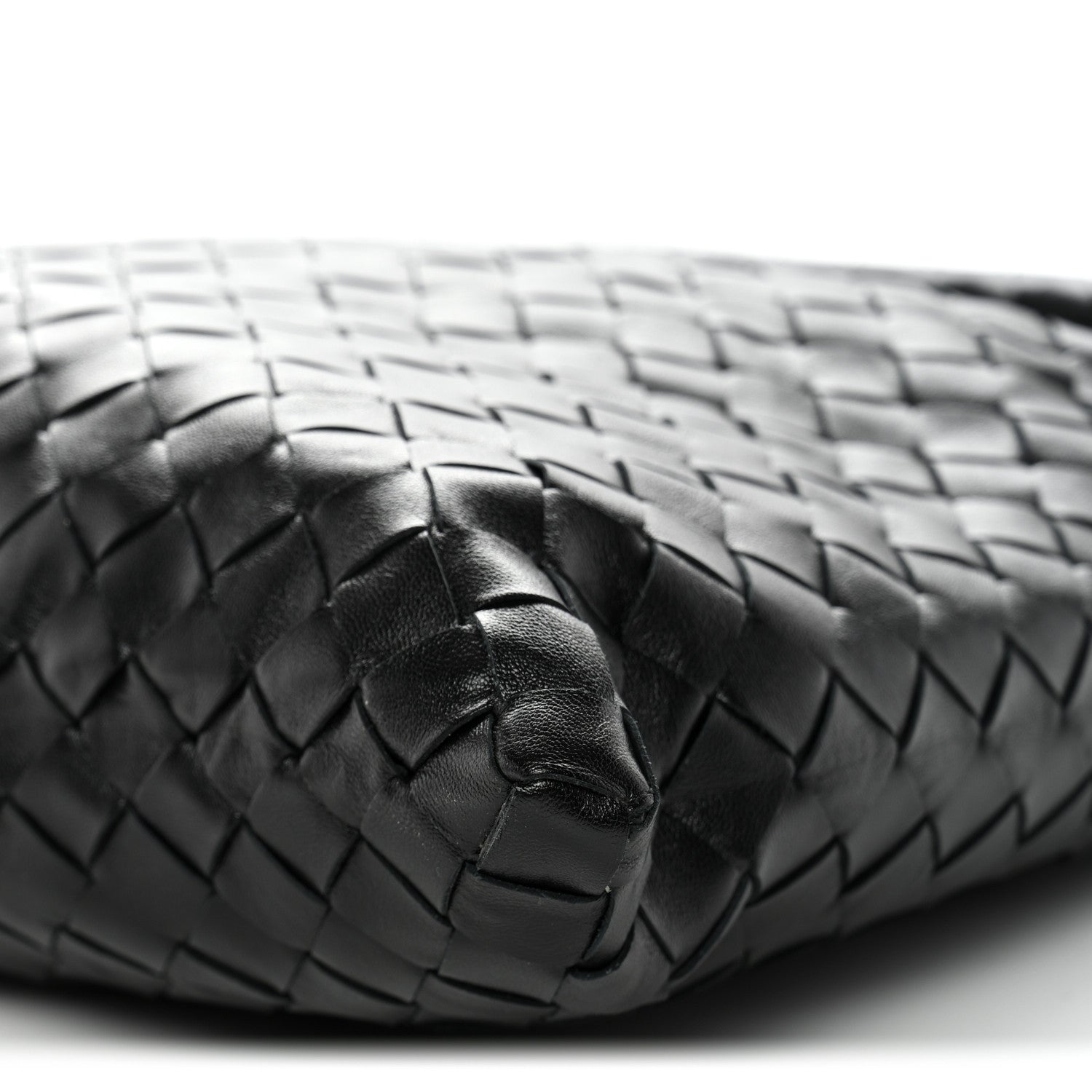 Bottega Veneta Calfskin Intrecciato Small Hop Black 10 of 10