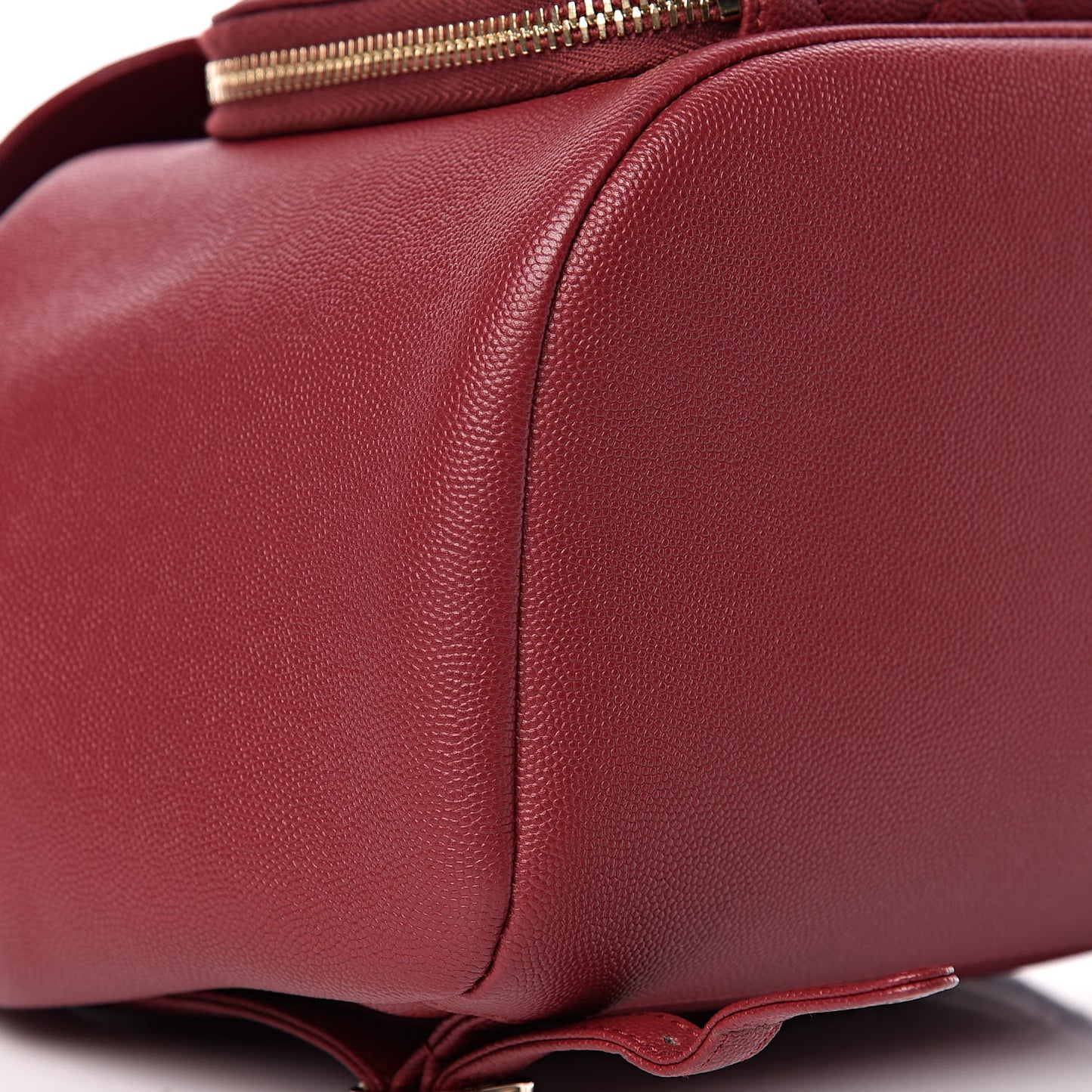 Caviar Quilted Business Affinity Backpack Burgundy