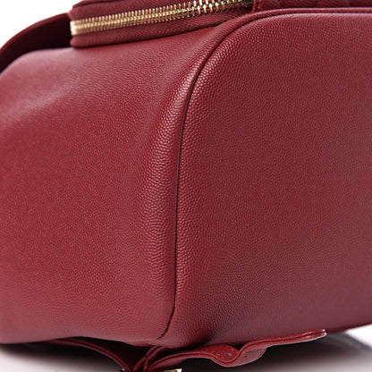 Chanel Caviar Quilted Business Affinity Backpack Burgundy 8 of 10