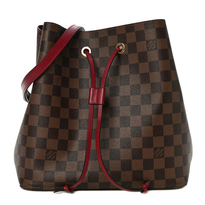 Louis Vuitton Damier Ebene Neonoe MM Cherry Berry 1 of 8