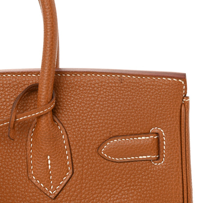 Hermes Togo Birkin 30 Gold 12 of 12