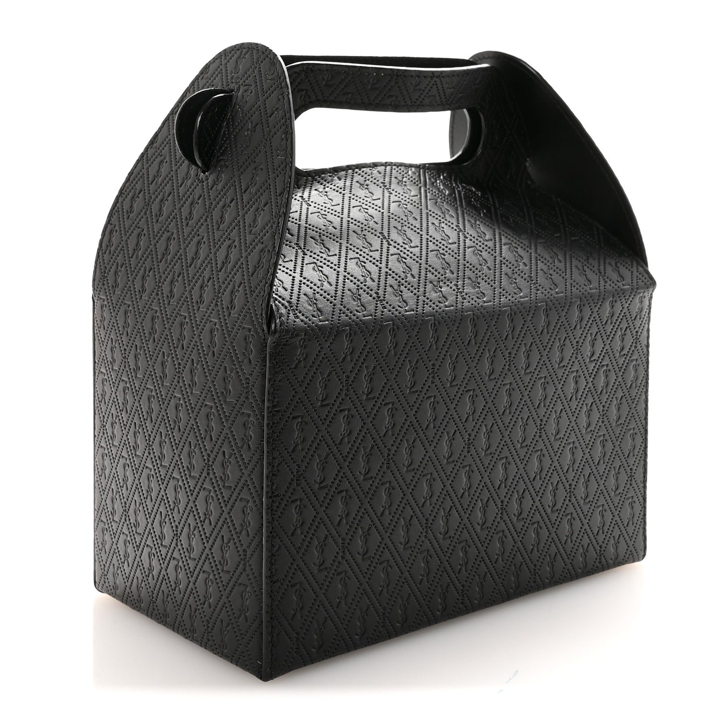 Calfskin Monogram Take Away Box Black