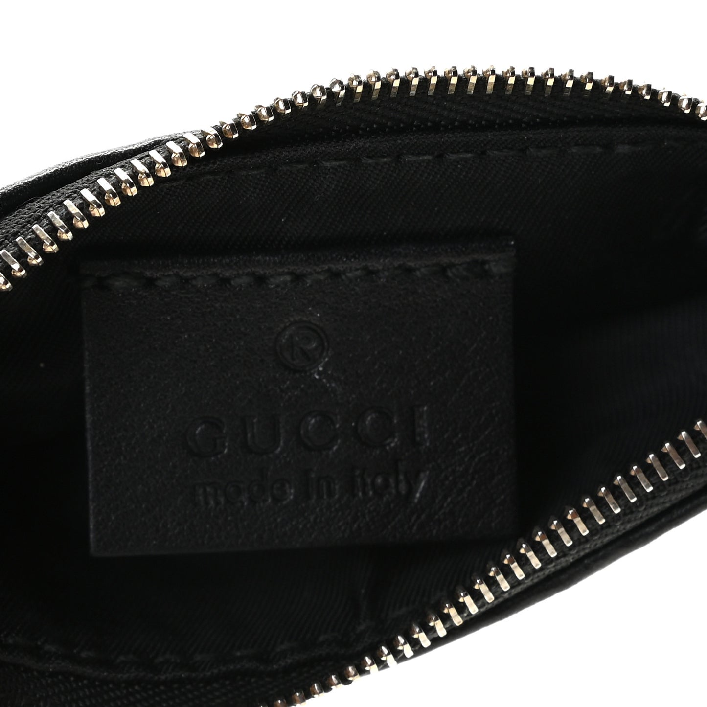 Guccissima Key Case Black