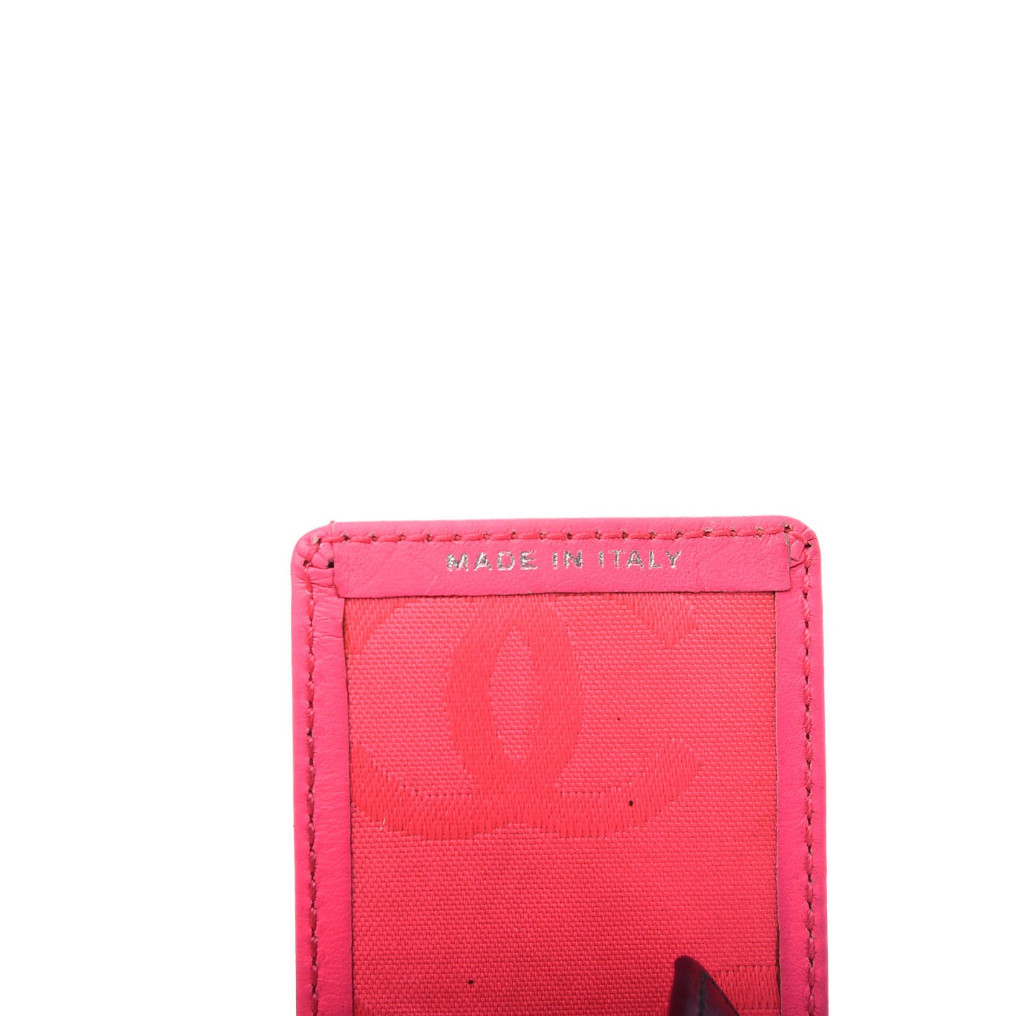 Calfskin Quilted Cambon 6 Key Holder Black