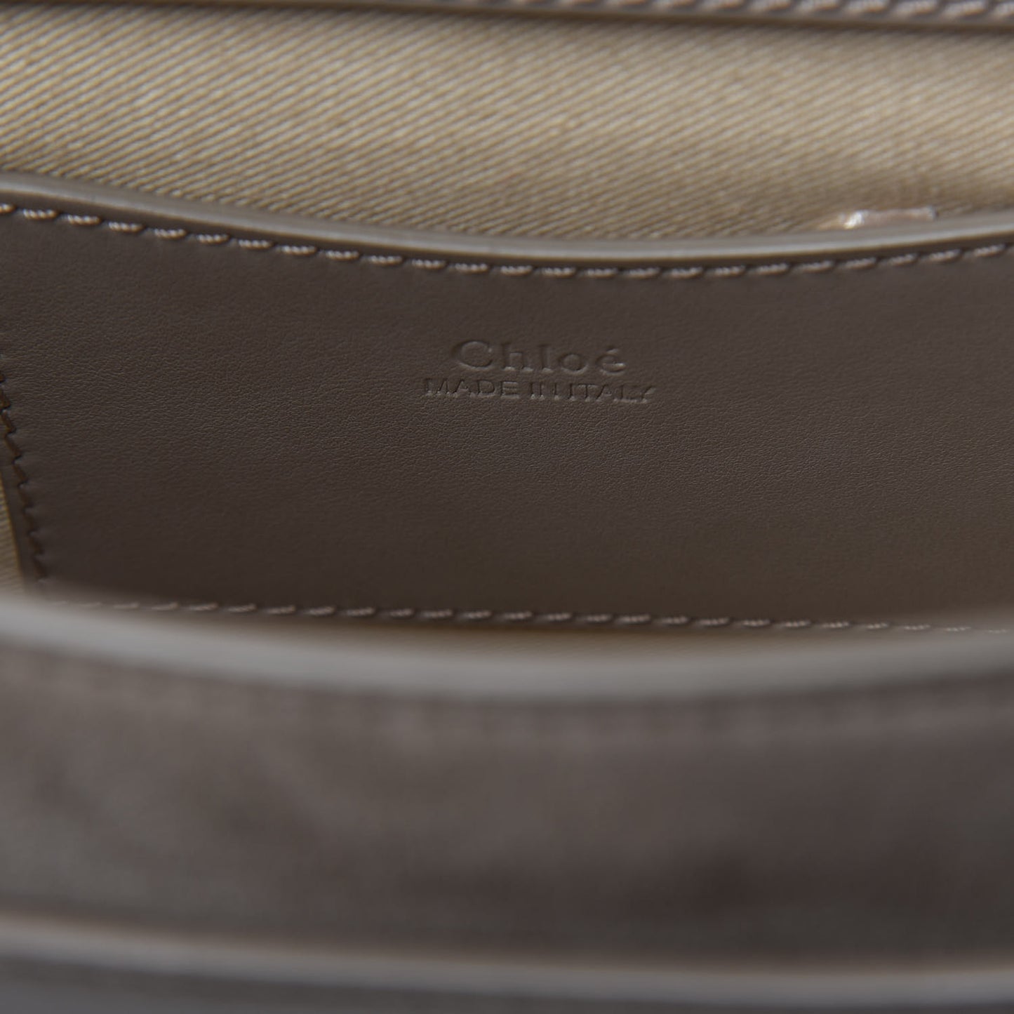 Calfskin Large Tess Bag Motty Grey