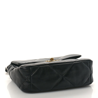 Chanel Lambskin Quilted Medium Chanel 19 Flap Black 3 of 8