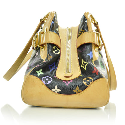 Louis Vuitton Monogram Multicolor Claudia Black 4 of 9