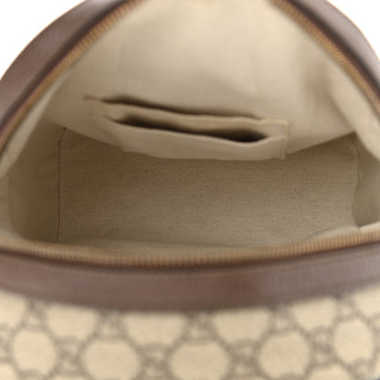 Gucci GG Supreme Monogram Calfskin Web Small Ophidia Day Backpack Beige Ebony New Acero 5 of 10