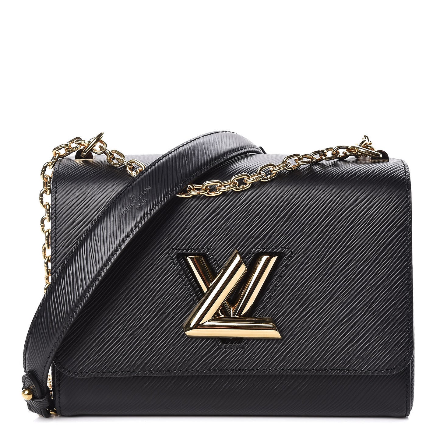 Epi Twist Shoulder Bag MM Black
