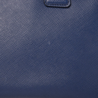 Prada Saffiano Small Galleria Double Zip Tote Bluette 15 of 15