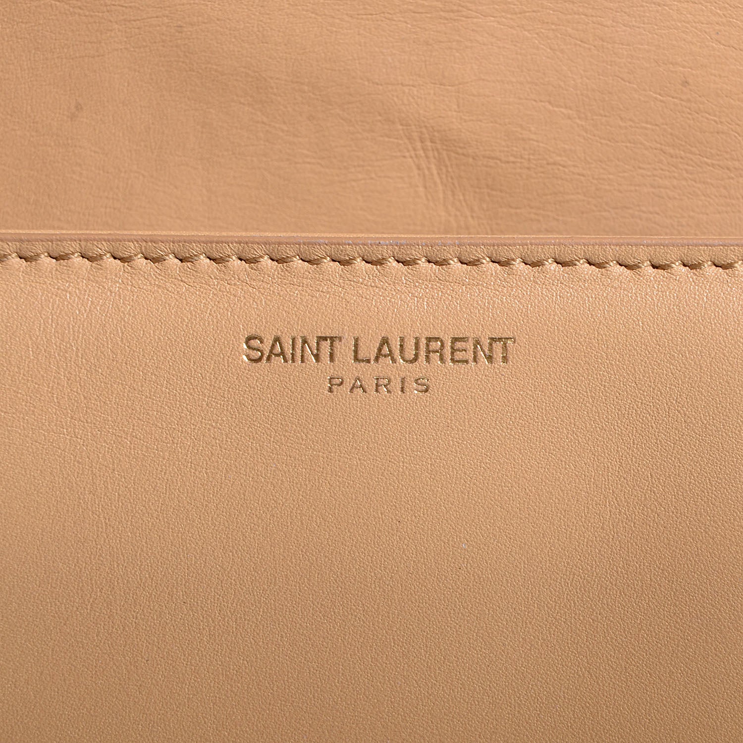 Saint Laurent Calfskin Medium Babylone 2 Chain Bag Light Beige 8 of 8