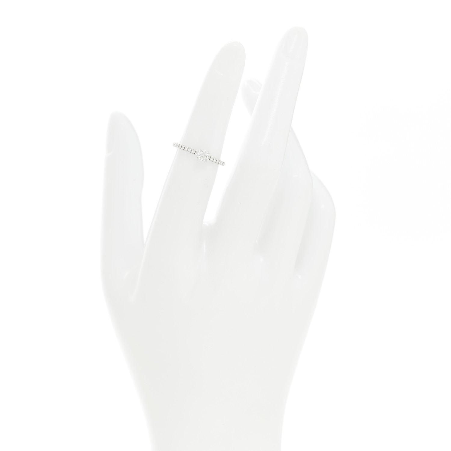 Cartier Platinum Diamond .20ct Etincelle De Cartier Solitaire Engagement Ring 49 4.75 2 of 6