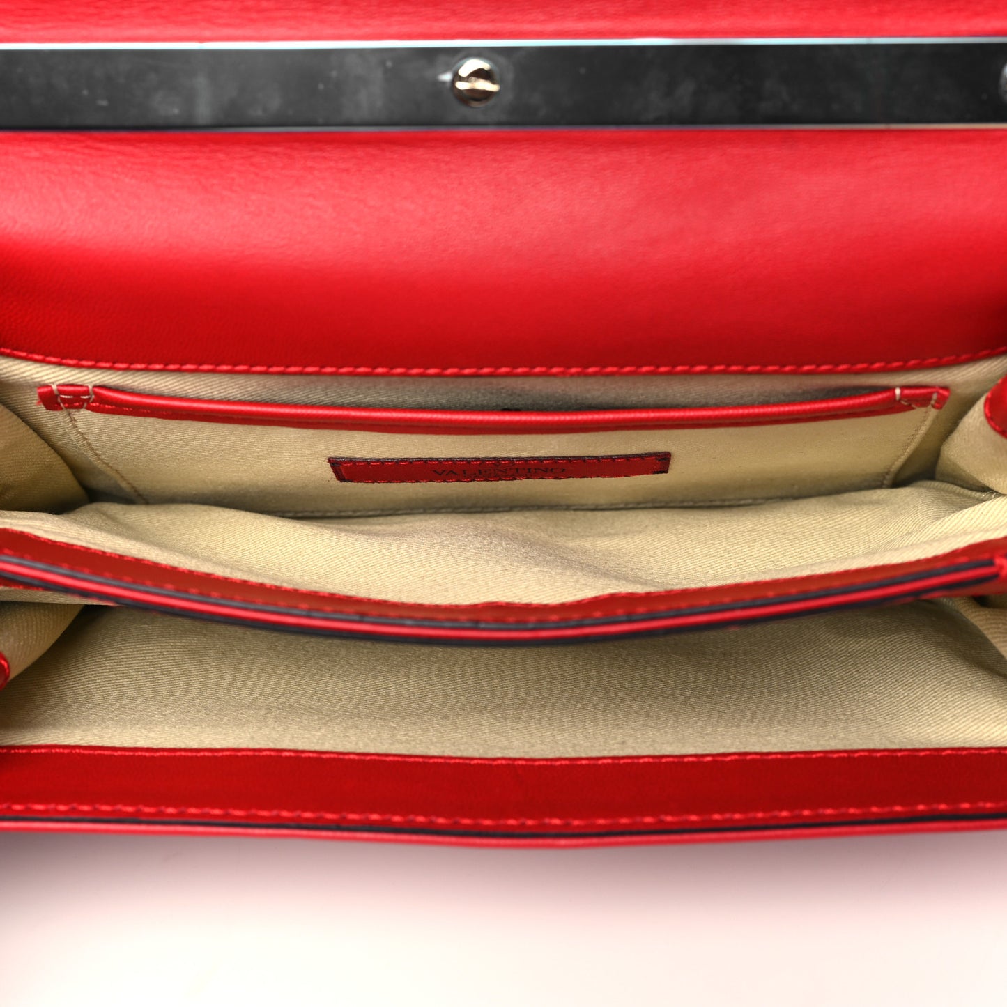 Nappa Va Va Voom Shoulder Bag Red