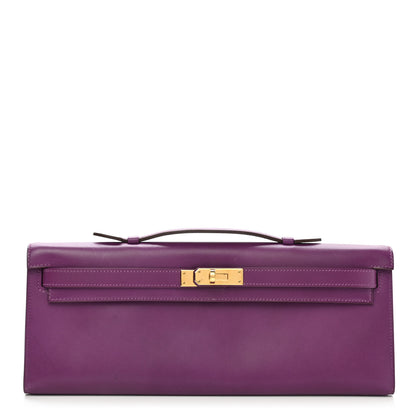 Hermes Swift Kelly Cut Clutch Pochette Anemone 1 of 12