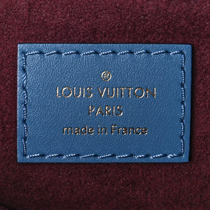 Louis Vuitton Monogram Beaubourg Hobo Mini Bordeaux Red Peach Safran Blue Jean Blue 6 of 9