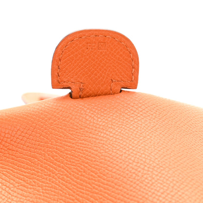 Hermes Epsom Evelyne III GM Orange 7 of 21