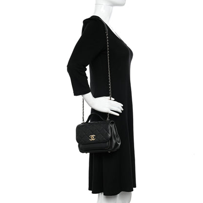 Chanel Caviar Quilted Small Business Affinity Flap Black 2 of 11