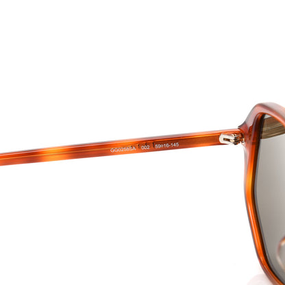 Gucci Acetate Round Sunglasses GG0258SA Tortoise 6 of 7