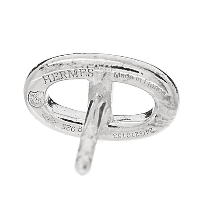 Hermes Sterling Silver TPM Farandole Earrings 4 of 5