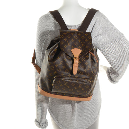 Louis Vuitton Monogram Montsouris GM Backpack 2 of 7