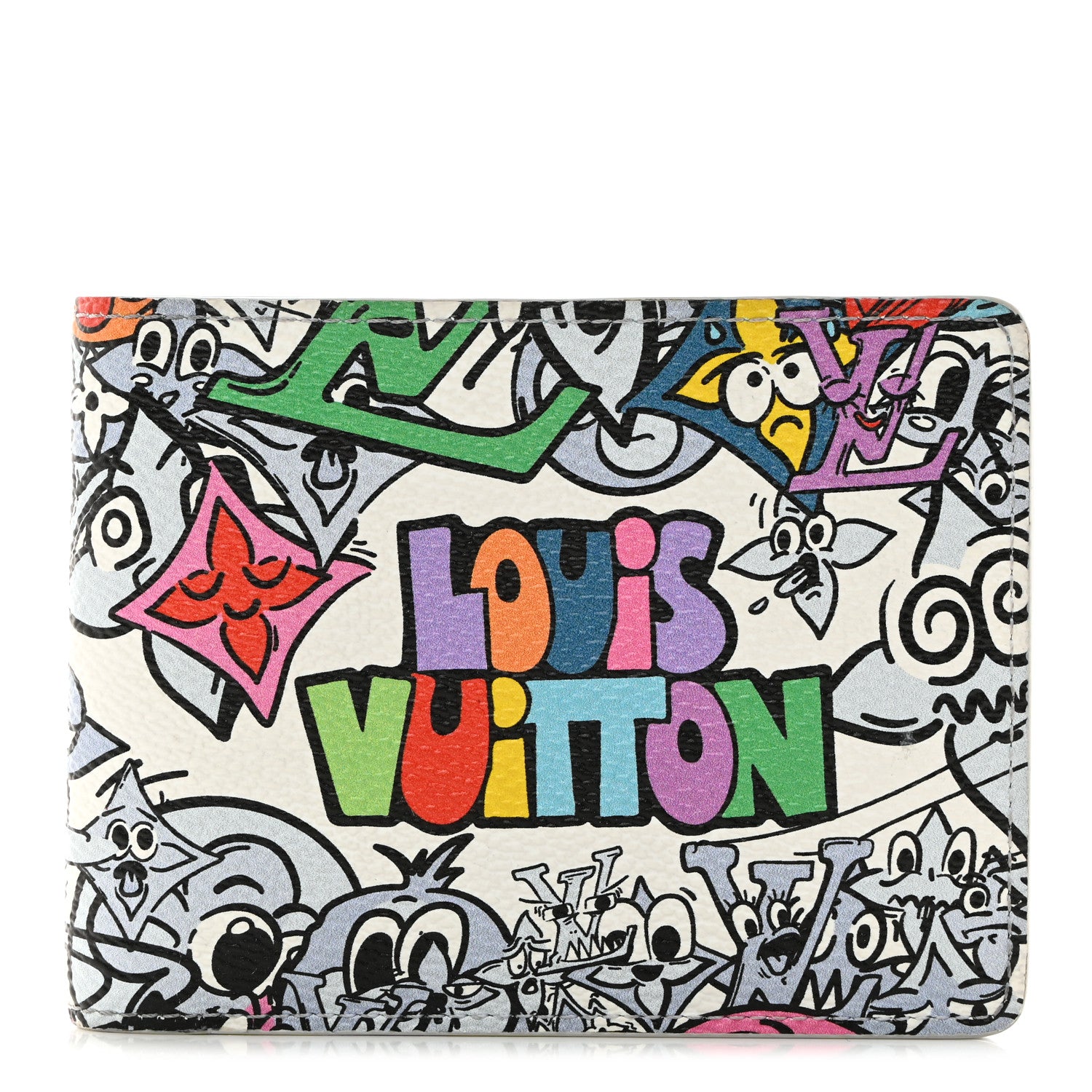 Louis Vuitton Monogram Comics Multiple Wallet Multicolor 1 of 7