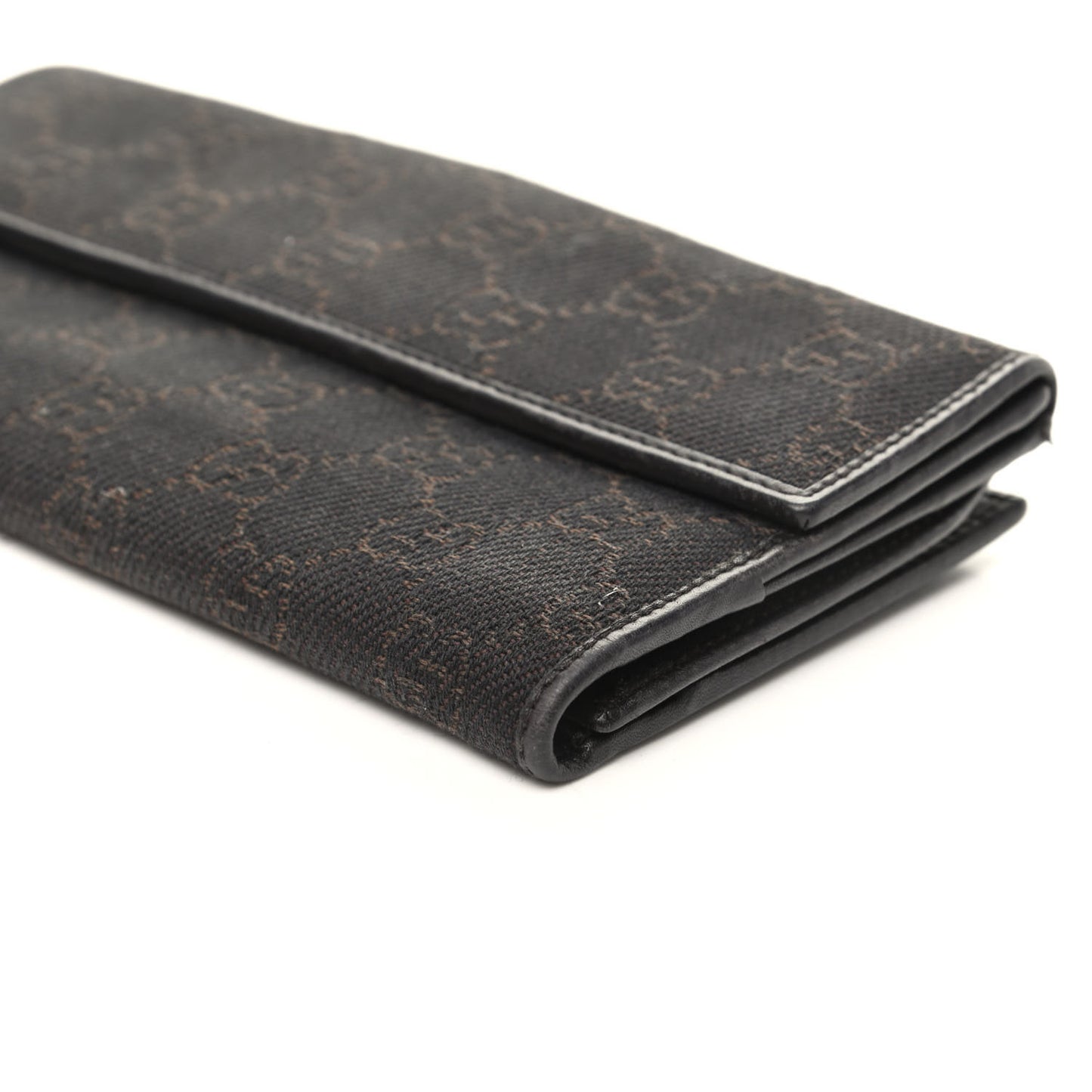 Monogram Horsebit Continental Wallet Dark Brown