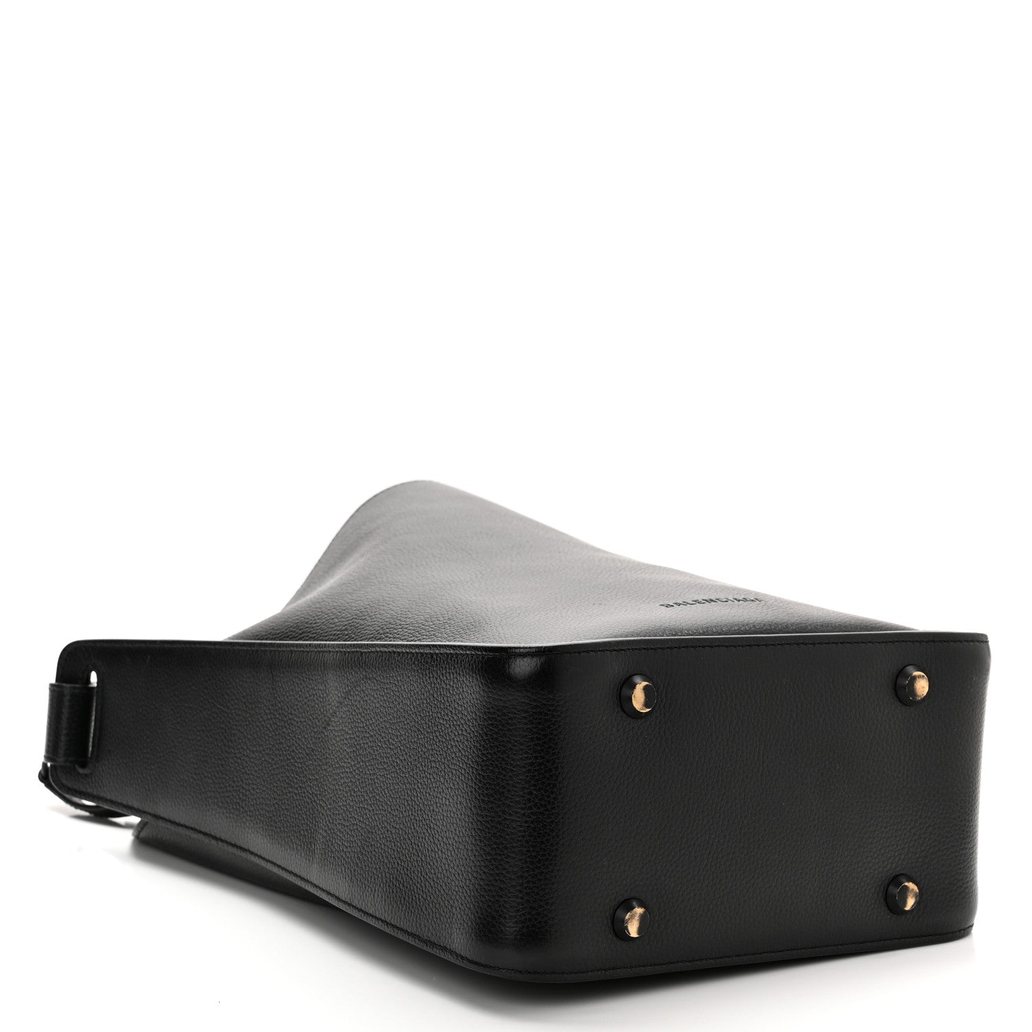 Balenciaga Calfskin Logo Embossed Small Tool 2.0 North-South Tote Black 4 of 11