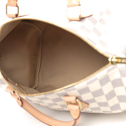 Louis Vuitton Damier Azur Speedy Bandouliere 30 5 of 9