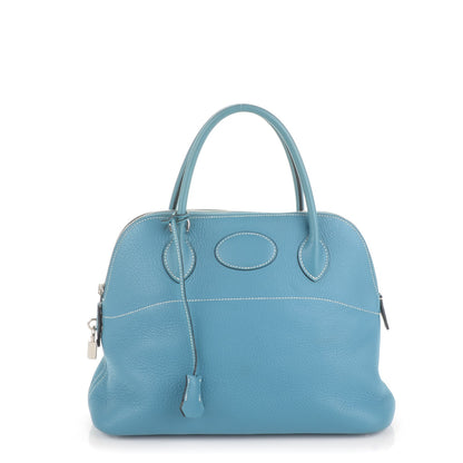 Hermes Taurillon Clemence Bolide 31 Blue Jean 1 of 6