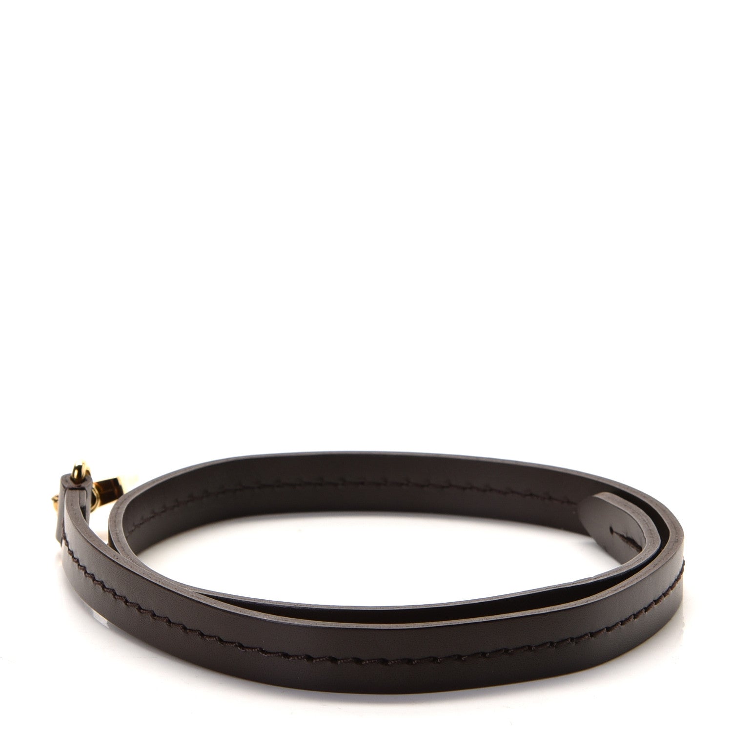 Louis Vuitton Calfskin Pochette Accessories Strap Brown 3 of 3