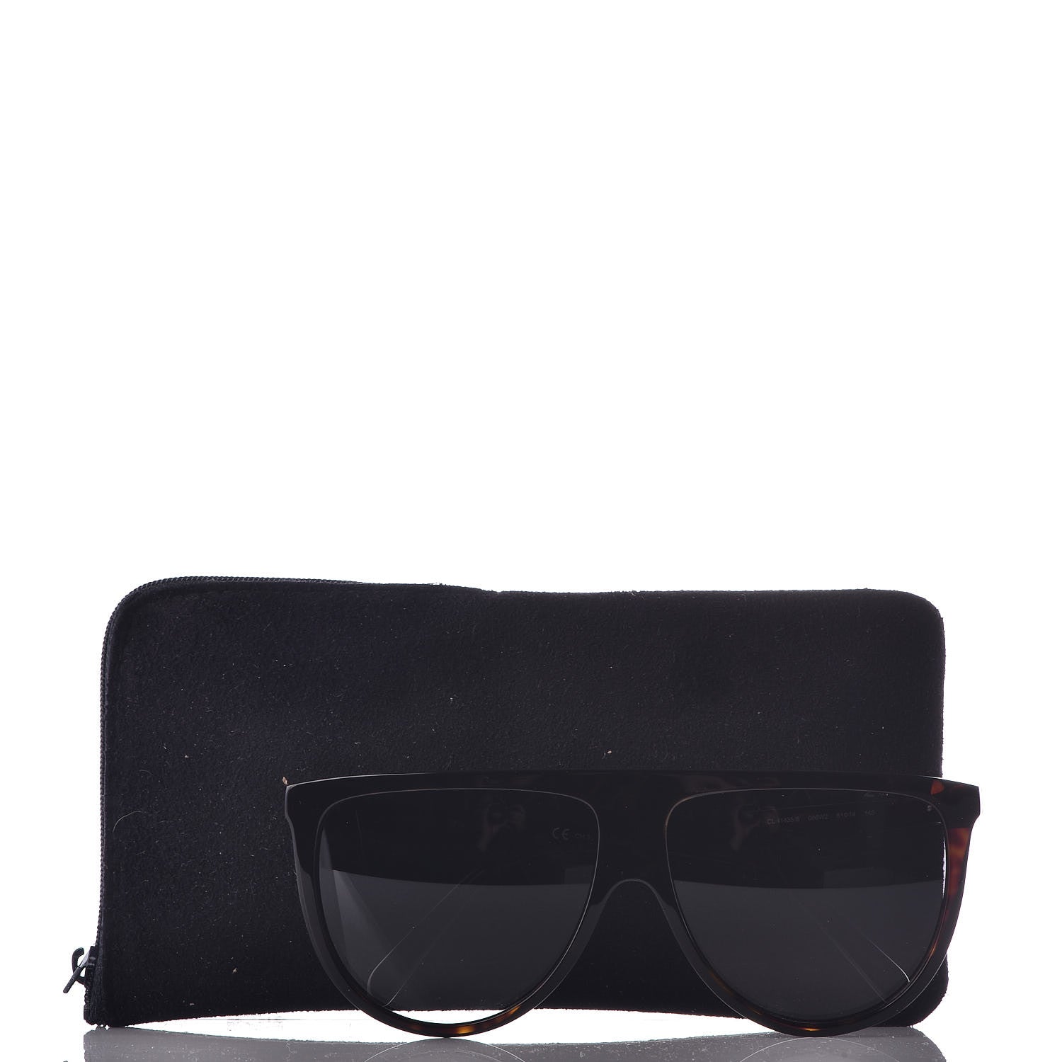 Celine Acetate Thin Shadow Sunglasses CL41435/S Tortoise 7 of 7
