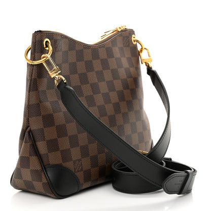 Louis Vuitton Damier Ebene Odeon PM Black 3 of 9