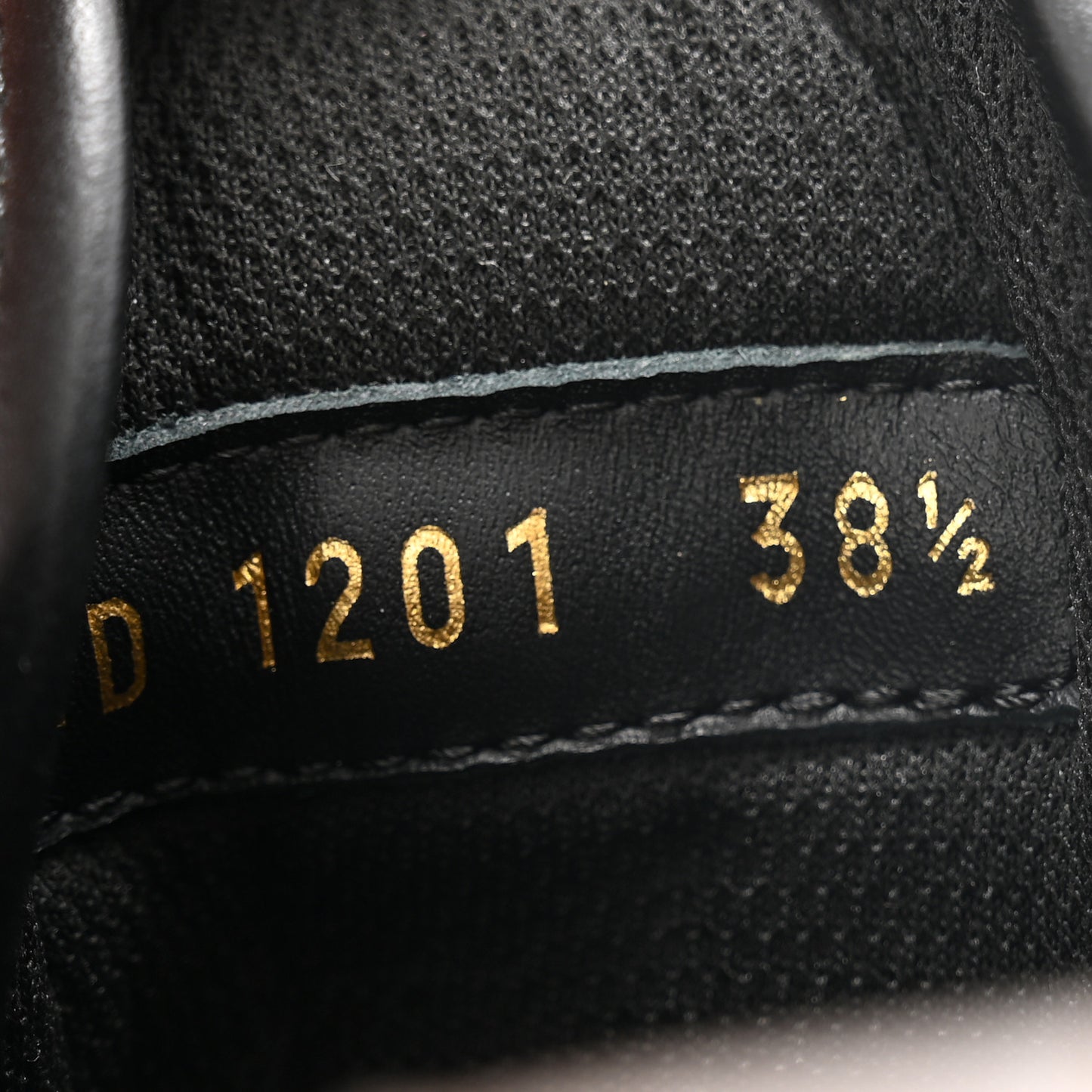 Canvas LV Squad Sneaker Boots 38.5 Black