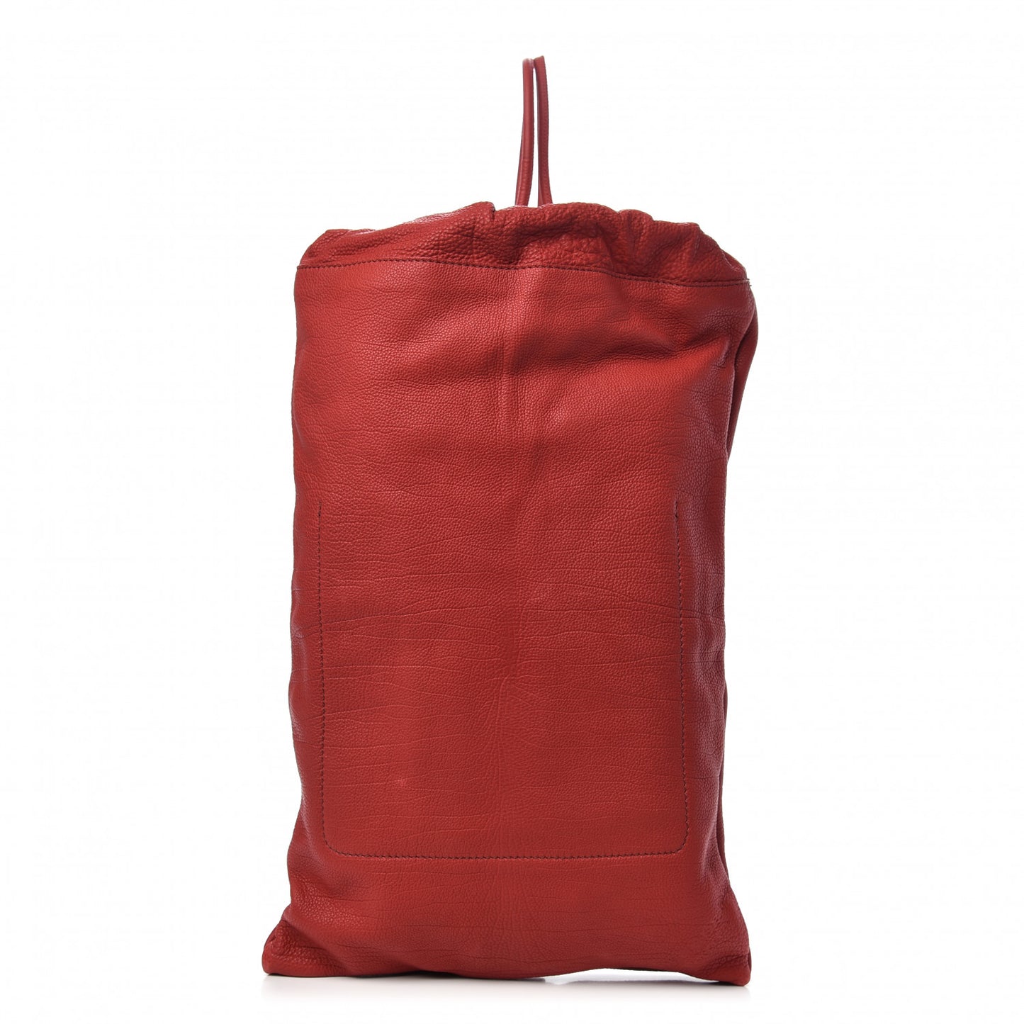 Prorsum Calfskin Drawstring Baby Duffle Red